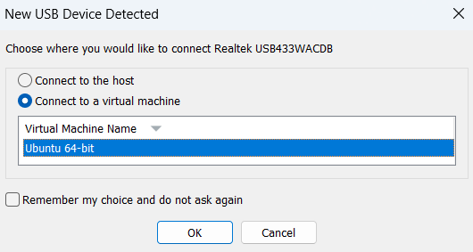 usb prompt